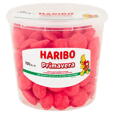 HARIBO Primavera 150 stuks 1,05 kg